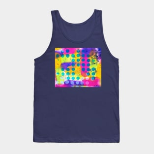 Dream Cloud Series - Blue  Dots are Hot! Tank Top